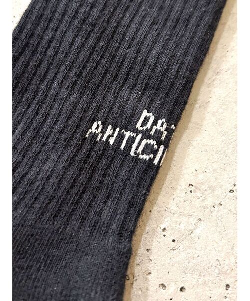 Ungrid（アングリッド）の「【WEB限定】ロゴソックス（ソックス/靴下・レディース・オフホワイト/ブラック/グレー・FREE）」の8枚目の写真