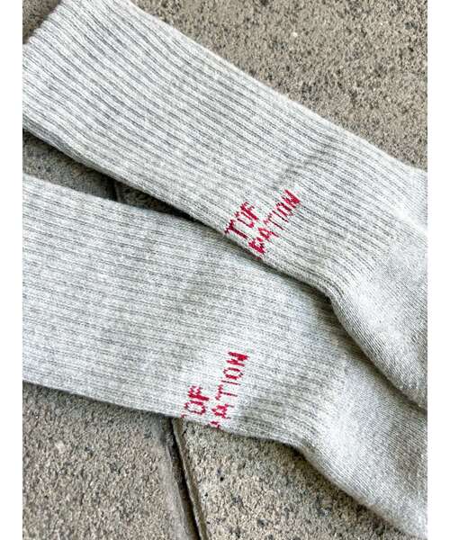 Ungrid（アングリッド）の「【WEB限定】ロゴソックス（ソックス/靴下・レディース・オフホワイト/ブラック/グレー・FREE）」の12枚目の写真