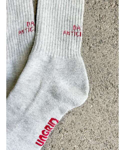 Ungrid（アングリッド）の「【WEB限定】ロゴソックス（ソックス/靴下・レディース・オフホワイト/ブラック/グレー・FREE）」の13枚目の写真