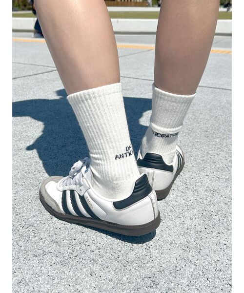 Ungrid（アングリッド）の「【WEB限定】ロゴソックス（ソックス/靴下・レディース・オフホワイト/ブラック/グレー・FREE）」の17枚目の写真