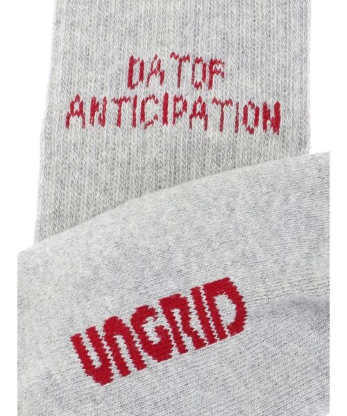 Ungrid（アングリッド）の「【WEB限定】ロゴソックス（ソックス/靴下・レディース・オフホワイト/ブラック/グレー・FREE）」の22枚目の写真