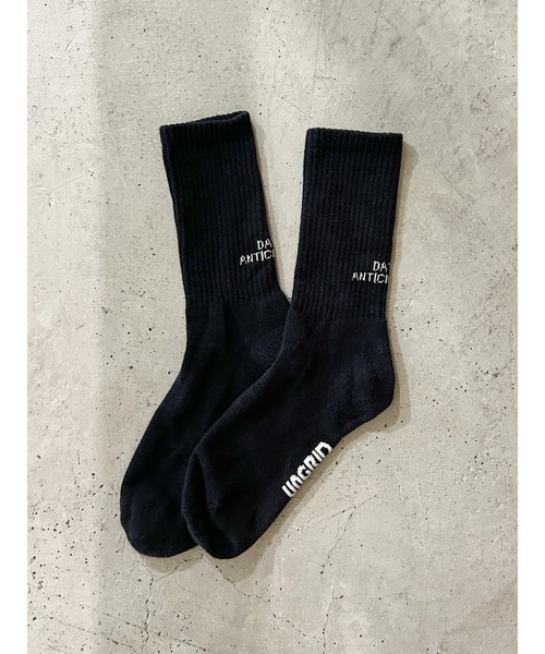 Ungrid（アングリッド）の「【WEB限定】ロゴソックス（ソックス/靴下・レディース・オフホワイト/ブラック/グレー・FREE）」の3枚目の写真