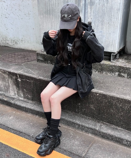 Figments　ブロックメッシュニットZIPパーカー 20240905152158687_500.jpg