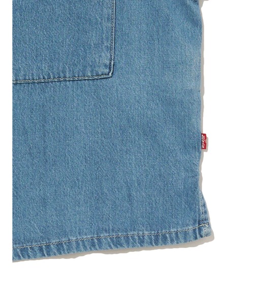 Levi's（リーバイス）の「Levi's/リーバイス TYLA シャツ ミディアムインディゴ BRIGHT MID STONE（シャツ/ブラウス・レディース・インディゴブルー・M/S/XS）」の4枚目の写真