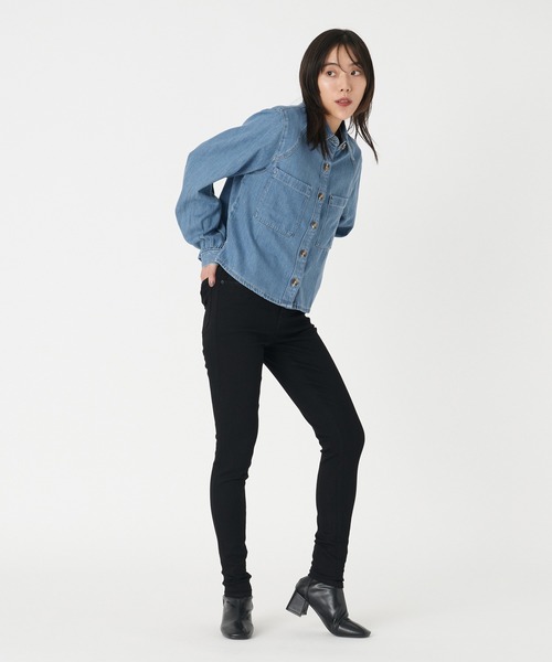 セール】Levi's/リーバイス TYLA シャツ ミディアムインディゴ BRIGHT