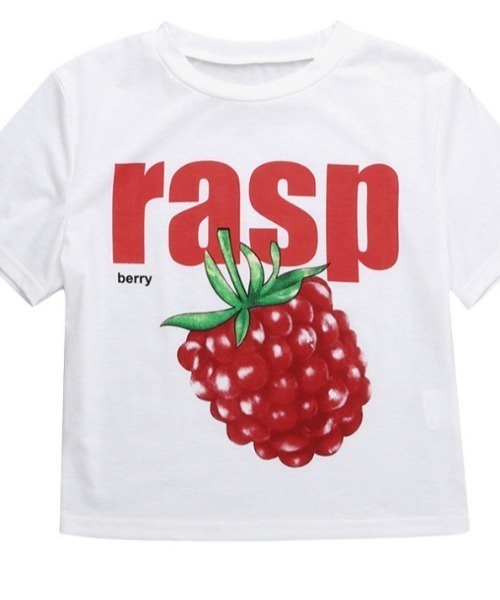 Vipoa(ヴィポア)の「LOGO PRINT BABY TEE(Tシャツ/カットソー・レディース・ホワイト・FREE)」の3枚目の写真