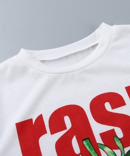 Vipoa(ヴィポア)の「LOGO PRINT BABY TEE(Tシャツ/カットソー・レディース・ホワイト・FREE)」の2枚目の写真
