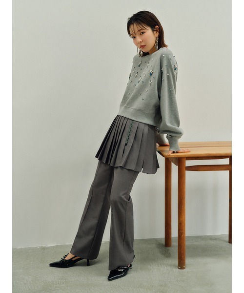 LILY BROWN(リリーブラウン)の「スリングバッグリボンパンプス(パンプス・レディース・ブラック/アイボリー/ボルドー・SMALL/MEDIUM/LARGE)」の9枚目の写真