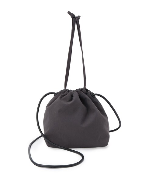 grove(グローブ)の「◆ナイロンリボン巾着ショルダー(ショルダーバッグ・レディース・ブラック系3/ダークグレー/ブラック・00)」の17枚目の写真