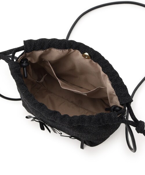 grove(グローブ)の「◆ナイロンリボン巾着ショルダー(ショルダーバッグ・レディース・ブラック系3/ダークグレー/ブラック・00)」の20枚目の写真