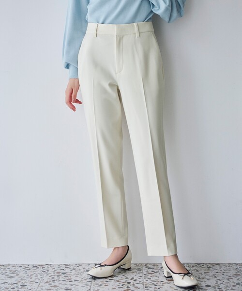 index（インデックス）の「ラウンドトゥヒールバレエシューズ（パンプス・レディース・ブラック/チャコールグレー/アイボリー系・02/03/01）」の6枚目の写真