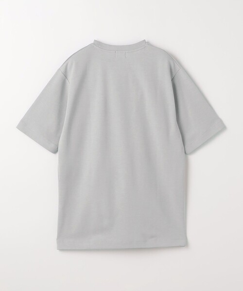 green label relaxing（グリーンレーベルリラクシング）の「relaxing ポンチ クルーネック Tシャツ（Tシャツ/カットソー・メンズ・ホワイト/ライトグレー・S/M/L/XL）」の12枚目の写真