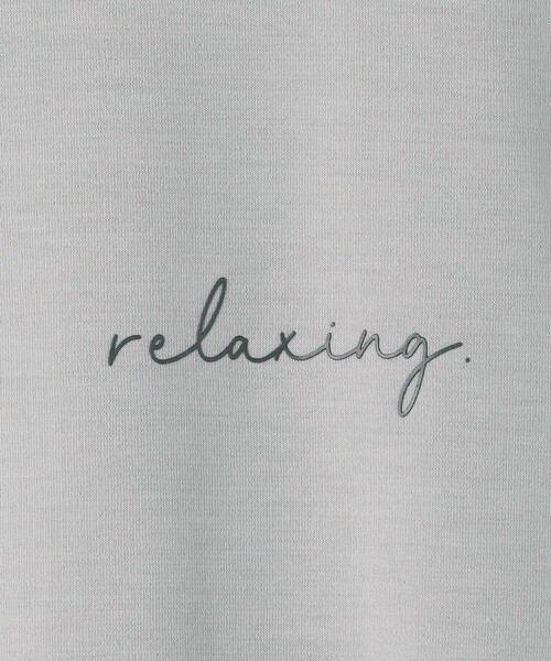 green label relaxing（グリーンレーベルリラクシング）の「relaxing ポンチ クルーネック Tシャツ（Tシャツ/カットソー・メンズ・ホワイト/ライトグレー・S/M/L/XL）」の8枚目の写真