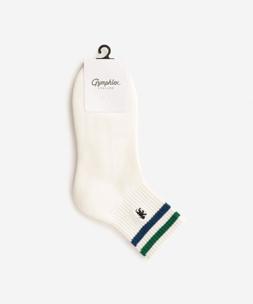 GYMPHLEX(ジムフレックス)の「Gymphlex | カラーラインソックス WOMEN(ソックス/靴下・レディース・ホワイト系その他/ホワイト系その他3/ホワイト系その他2・WOMENS)」の9枚目の写真