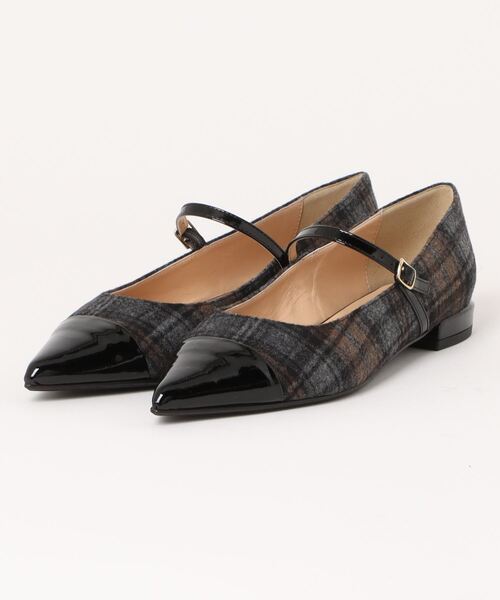 FABIO RUSCONI（ファビオルスコーニ）の「【FABIO RUSCONI】ポインテッドトウメリージェーンパンプス(F41514)（パンプス・レディース・ブラック系その他/ブラック系その他2/グレー系その他・37/36/38/39/35）」の7枚目の写真