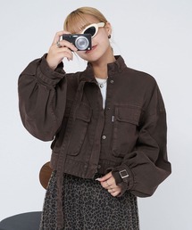 CONES BOSS | 【2024AW】【CONESBOSS/コーンズボス】袖ボリュームショート丈デニムジャケット(ブルゾン)