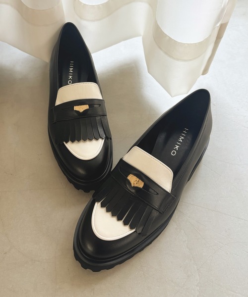 セール】【Made in Japan】【撥水】トラックソールコインローファー