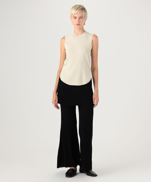 BY MALENE BIRGER(バイマレーネビルガー)の「BY MALENE BIRGER BELONE ワイドフレアパンツ(その他パンツ・レディース・ブラック・XS)」の9枚目の写真