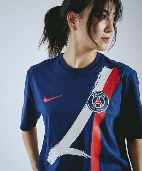 NIKE(ナイキ)の「【NIKE / ナイキ】PSG M NK ICONIC AW TEE HF0826- 100/410 /133(Tシャツ/カットソー・メンズ・ネイビー/ホワイト/アイボリー・LARGE/SMALL/MEDIUM/X-LARGE/XX-LARGE)」の20枚目の写真