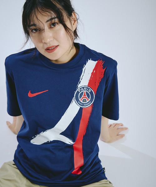 NIKE(ナイキ)の「【NIKE / ナイキ】PSG M NK ICONIC AW TEE HF0826- 100/410 /133(Tシャツ/カットソー・メンズ・ネイビー/ホワイト/アイボリー・LARGE/SMALL/MEDIUM/X-LARGE/XX-LARGE)」の21枚目の写真