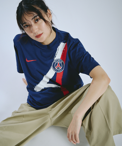 NIKE(ナイキ)の「【NIKE / ナイキ】PSG M NK ICONIC AW TEE HF0826- 100/410 /133(Tシャツ/カットソー・メンズ・ネイビー/ホワイト/アイボリー・LARGE/SMALL/MEDIUM/X-LARGE/XX-LARGE)」の22枚目の写真