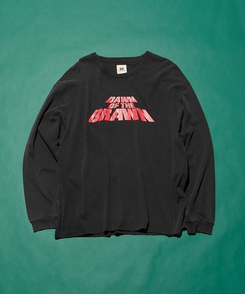 【セール】《別注》【BRAWN/ブラウン】DAWN OF THE BRAWN Long Sleeve Tee（Tシャツ/カットソー）｜ADAM ET ROPE'（アダムエロペ）