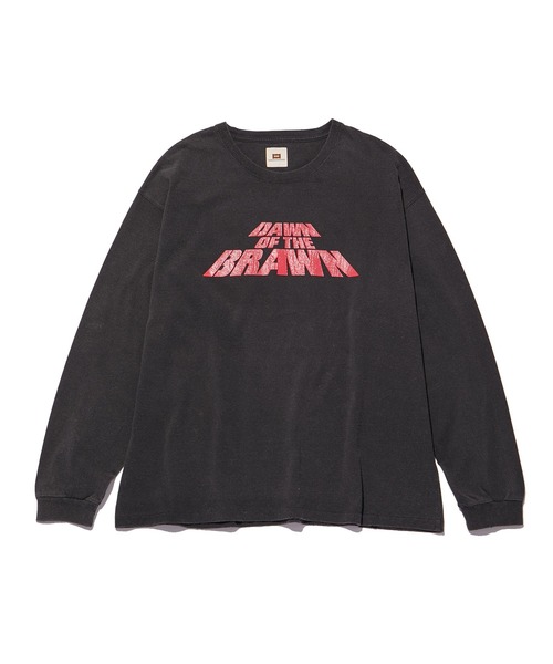 ADAM ET ROPE'（アダムエロペ）の「《別注》【BRAWN/ブラウン】DAWN OF THE BRAWN Long Sleeve Tee（Tシャツ/カットソー・メンズ・ブラック・L/M）」の5枚目の写真