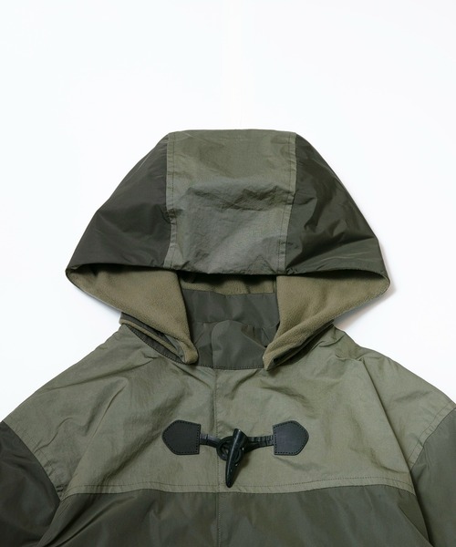 FACTOTUM(ファクトタム)の「【FACTOTUM】 Nylon Duffel Coat(ダッフルコート・メンズ・カーキ/ブラック・48/46)」の5枚目の写真