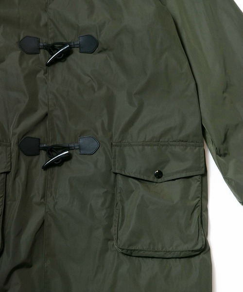 FACTOTUM(ファクトタム)の「【FACTOTUM】 Nylon Duffel Coat(ダッフルコート・メンズ・カーキ/ブラック・48/46)」の8枚目の写真