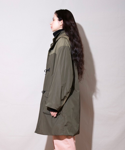 FACTOTUM(ファクトタム)の「【FACTOTUM】 Nylon Duffel Coat(ダッフルコート・メンズ・カーキ/ブラック・48/46)」の15枚目の写真