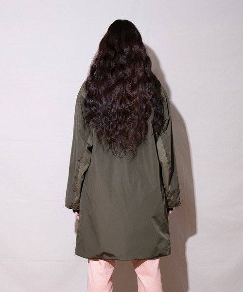 FACTOTUM(ファクトタム)の「【FACTOTUM】 Nylon Duffel Coat(ダッフルコート・メンズ・カーキ/ブラック・48/46)」の16枚目の写真
