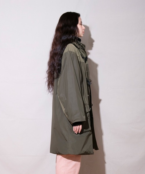FACTOTUM(ファクトタム)の「【FACTOTUM】 Nylon Duffel Coat(ダッフルコート・メンズ・カーキ/ブラック・48/46)」の17枚目の写真