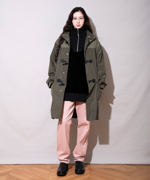 FACTOTUM(ファクトタム)の「【FACTOTUM】 Nylon Duffel Coat(ダッフルコート・メンズ・カーキ/ブラック・48/46)」の18枚目の写真