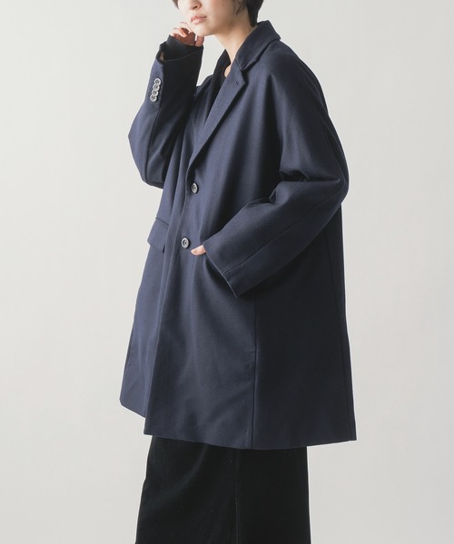 miffew(ミフュー)の「「miffew/ミフュー」SINGLE BREASTED DOWN COAT(ダウンジャケット/コート・メンズ・ブラウン/ネイビー/ブラック・1/3/2/4)」の9枚目の写真