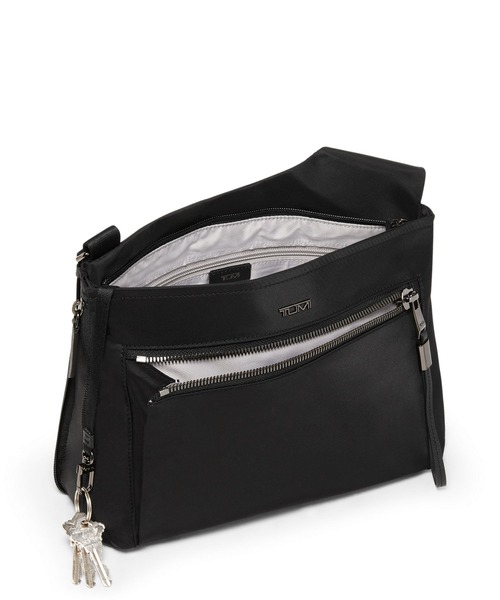 TUMI(トゥミ)の「VOYAGEUR 「グレトナ」クロスボディ(ショルダーバッグ・レディース・ブラック×グレー・FREE)」の2枚目の写真