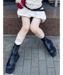 EVRIS | プラットフォームショートブーツ(ブーツ)