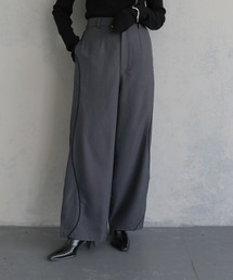 &g'aime | 【&g’aime】サイドラインスラックスパンツ　SIDE LINE SLACKS PANTS(スラックス)