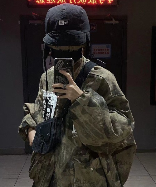 【セール】カモフラージュ ベースボール ビッグ ボンバー ジャケット(ミリタリージャケット)|DEVICE(デバイス) 【セール】カモフラージュ ベースボール ビッグ ボンバー ジャケット(ミリタリージャケット)|DEVICE(デバイス)