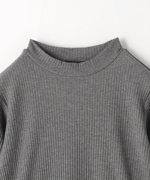 green label relaxing(グリーンレーベルリラクシング)の「TJ テレコ×チェックワンピース 100cm-130cm / キッズ(ワンピース・キッズ・ダークグレー/ブラック・110cm/100cm/120cm/130cm)」の6枚目の写真