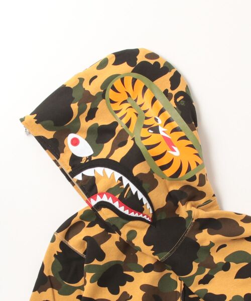 1ST CAMO SHARK FULL ZIP HOODIE