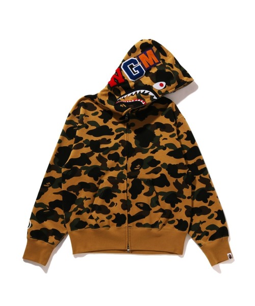 1ST CAMO SHARK FULL ZIP HOODIE