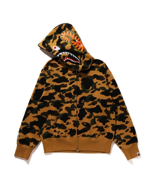 1ST CAMO SHARK FULL ZIP HOODIE