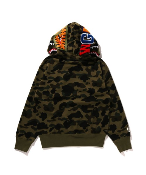 1ST CAMO SHARK FULL ZIP HOODIE