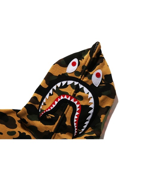 1ST CAMO SHARK FULL ZIP HOODIE