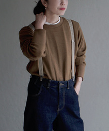 apartment department | ニットライク クルーネックプルオーバー(Tシャツ/カットソー)