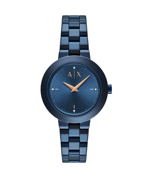 ARMANI EXCHANGE(アルマーニエクスチェンジ)の「アルマーニ・エクスチェンジ 腕時計 レディース アナログ ステンレス AX5175(アナログ腕時計・レディース・ブルー・FREE)」の1枚目の写真