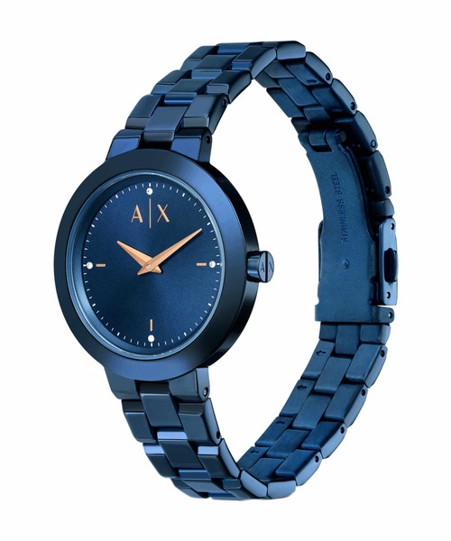 ARMANI EXCHANGE(アルマーニエクスチェンジ)の「アルマーニ・エクスチェンジ 腕時計 レディース アナログ ステンレス AX5175(アナログ腕時計・レディース・ブルー・FREE)」の8枚目の写真