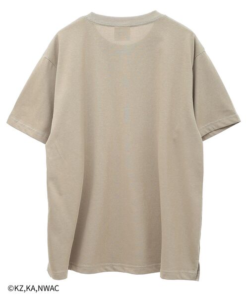 CRAFT STANDARD BOUTIQUE(クラフトスタンダードブティック)の「夜は猫といっしょ/PKT-TEE(Tシャツ/カットソー・レディース・オフホワイト/ベージュ/ネイビー・FREE)」の12枚目の写真