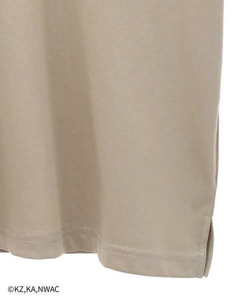 CRAFT STANDARD BOUTIQUE(クラフトスタンダードブティック)の「夜は猫といっしょ/PKT-TEE(Tシャツ/カットソー・レディース・オフホワイト/ベージュ/ネイビー・FREE)」の15枚目の写真