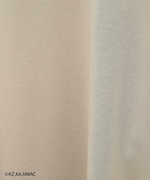CRAFT STANDARD BOUTIQUE(クラフトスタンダードブティック)の「夜は猫といっしょ/PKT-TEE(Tシャツ/カットソー・レディース・オフホワイト/ベージュ/ネイビー・FREE)」の16枚目の写真